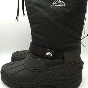 aleader mens snow boots
